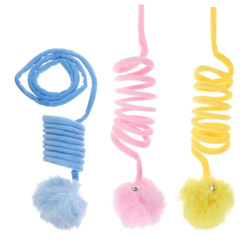 ARTSEWPLY 3 Stück Teiliges Kitten Kratzball Glocke Interaktives Katzenspielzeug zur Krallenpflege und Beschäftigung Bunte Katzenspielbälle für Wohnungskatzen und Kätzchen Fördert Aktivität ARTSEWPLY 3 Stück Teiliges Kitten Kratzball Glocke Interaktives Katzenspielzeug zur Krallenpflege und Beschäftigung Bunte Katzenspielbälle für Wohnungskatzen und Kätzchen Fördert Aktivität von ARTSEWPLY