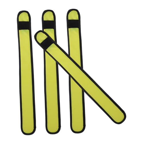 ARTSEWPLY 4 Stück LED Pferdebeinbänder Hohe Sichtbarkeit Reflektierend Robust für Nachtreiten und Outdoor Sport Langlebige Helle LED Sicherheitslicht armbänder von ARTSEWPLY
