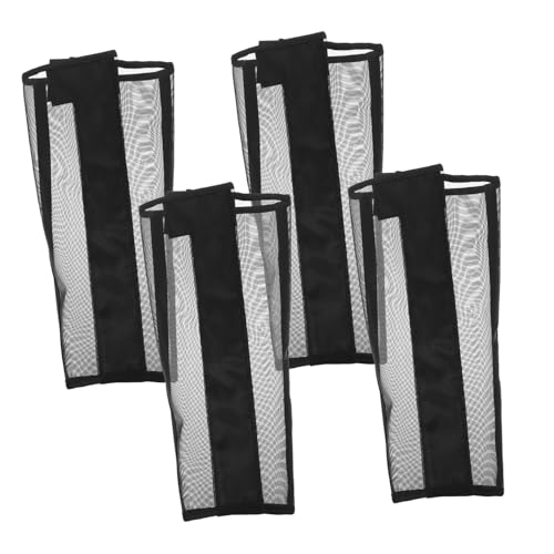 ARTSEWPLY 4 Stück Mesh Fliegenstiefel für Pferde Atmungsaktive rutschfeste Pferdebeinbandagen Effektiver Luftdurchlässiges Netzmaterial für Sommer Stall und Weide von ARTSEWPLY