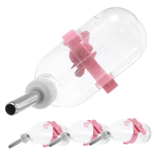 ARTSEWPLY 4 Stück Teiliges Edelstahl Trinkflaschen für Kleintiere Auslaufsichere Automatische Hamster Wasserspender Vakuumversiegelte Rollkugel Geeignet für Käfige von Mäusen ARTSEWPLY 4 Stück Teiliges Edelstahl Trinkflaschen für Kleintiere Auslaufsichere Automatische Hamster Wasserspender Vakuumversiegelte Rollkugel Geeignet für Käfige von Mäusen von ARTSEWPLY