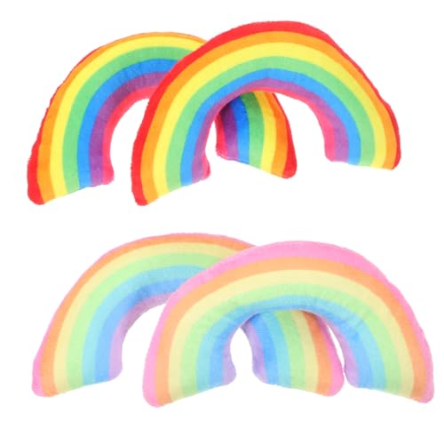 ARTSEWPLY 4 Stück Teiliges Katzenkissen mit Katzenminze Bunte Plüschspielzeuge für Indoor Katzen Weiche Langlebige Kuschelkissen zum Kratzen und Kauen und Interaktiv ARTSEWPLY 4 Stück Teiliges Katzenkissen mit Katzenminze Bunte Plüschspielzeuge für Indoor Katzen Weiche Langlebige Kuschelkissen zum Kratzen und Kauen und Interaktiv von ARTSEWPLY