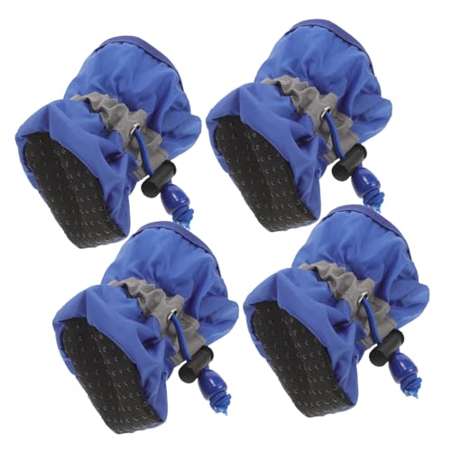 ARTSEWPLY 4 Teiliges Wasserdichtes Hundeschuh rutschfeste Pfotenschutz Booties Allwetterfest für Kleine bis Mittelgroße Hunde Outdoor Schutzschuhe Einfache Handhabung Blaue XXXL ARTSEWPLY 4 Teiliges Wasserdichtes Hundeschuh rutschfeste Pfotenschutz Booties Allwetterfest für Kleine bis Mittelgroße Hunde Outdoor Schutzschuhe Einfache Handhabung Blaue XXXL von ARTSEWPLY