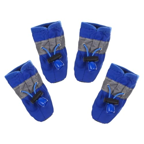 ARTSEWPLY 4 Teiliges Wasserdichtes Hundeschuhe Rutsch Pfotenstiefel Atmungsaktiv für Kleine bis Mittelgroße Hunde Xs für Jahreszeiten Schutz vor Schnee Sand und Kieselsteinen ARTSEWPLY 4 Teiliges Wasserdichtes Hundeschuhe Rutsch Pfotenstiefel Atmungsaktiv für Kleine bis Mittelgroße Hunde Xs für Jahreszeiten Schutz vor Schnee Sand und Kieselsteinen von ARTSEWPLY