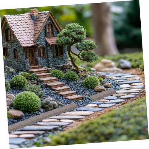 ARTSEWPLY 40 Stück Mini Ziegelsteine Realistische Miniatur Backsteine aus Langlebigem Material Einfach Montierbar für Puppenhaus Terrarium und Aquarium Dekoration Farbecht und Vielseitig von ARTSEWPLY