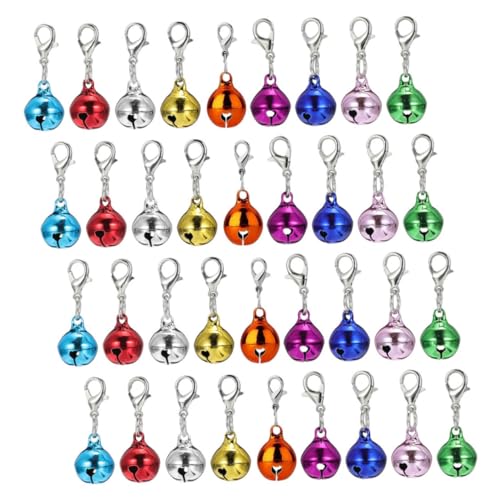 ARTSEWPLY 45 Stück Teiliges Set Metall Glockenanhänger für Haustierhalsbänder Leichte Sichere Katzen und Hundeglocken Lauter zur für DIY Schlüsselanhänger und Haustierzubehör ARTSEWPLY 45 Stück Teiliges Set Metall Glockenanhänger für Haustierhalsbänder Leichte Sichere Katzen und Hundeglocken Lauter zur für DIY Schlüsselanhänger und Haustierzubehör von ARTSEWPLY