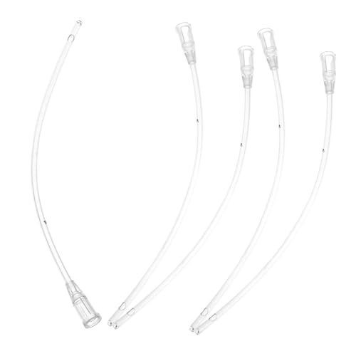 ARTSEWPLY 5 Stück Teiliges Vogelfütterungsset für Jungvögel Transparenter Kunststoff Futterschlauch Weicher Fütterungsschlauch für Papageien Tauben und Kleine Vögel Geeignet für von ARTSEWPLY