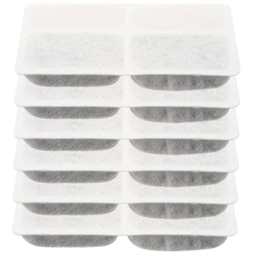 ARTSEWPLY 6 Stück Aktivkohle Ersatzfilter für Katzenbrunnen Wirksame Filtereinheit mit Kokosnussschale Kompatibel mit Haustier Trinkbrunnen Einfache Hygienische Wasserreinigung für Katzen ARTSEWPLY 6 Stück Aktivkohle Ersatzfilter für Katzenbrunnen Wirksame Filtereinheit mit Kokosnussschale Kompatibel mit Haustier Trinkbrunnen Einfache Hygienische Wasserreinigung für Katzen von ARTSEWPLY