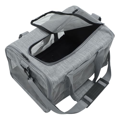 ARTSEWPLY Atmungsaktive Faltbare Katzen Tragetasche Leichte Kleine Haustier Transporttasche mit Handgriff Moderner Grauer Katzenrucksack für Reisen und Täglichen Gebrauch ARTSEWPLY Atmungsaktive Faltbare Katzen Tragetasche Leichte Kleine Haustier Transporttasche mit Handgriff Moderner Grauer Katzenrucksack für Reisen und Täglichen Gebrauch von ARTSEWPLY