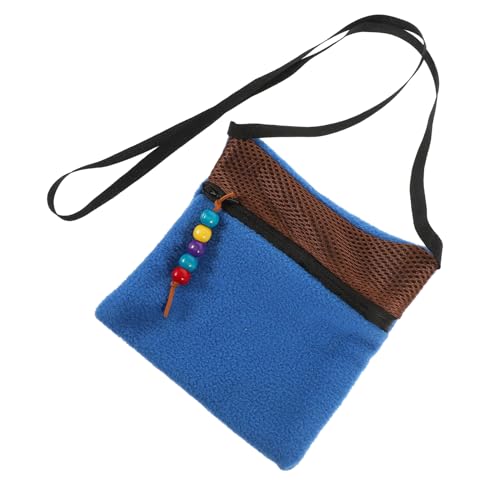 ARTSEWPLY Atmungsaktive Reptilien Tragetasche aus Verschleißfest Modisch Kleine Haustier Reisetasche für Hamster Kleintiere Outdoor Transport mit Schulterriemen Praktisch Zufällige Farbe von ARTSEWPLY
