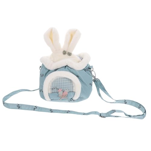 ARTSEWPLY Atmungsaktive Warme Tragetasche für Kleintiere Tragbarer Hamster und Kaninchen Carrier aus Strapazierfähigem Weiche Reisehandtasche für Sichere Haustiertransporte von ARTSEWPLY