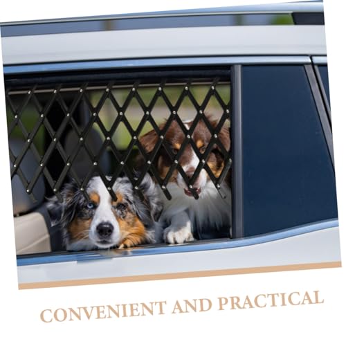 ARTSEWPLY Auto Fensterschutzgitter für Haustiere Verstellbares Hundegitter Stabile Absperrung mit Belüftung Leicht Installierbar Schützt vor Herausstrecken Kopfes Passend für Pkw und LKW ARTSEWPLY Auto Fensterschutzgitter für Haustiere Verstellbares Hundegitter Stabile Absperrung mit Belüftung Leicht Installierbar Schützt vor Herausstrecken Kopfes Passend für Pkw und LKW von ARTSEWPLY