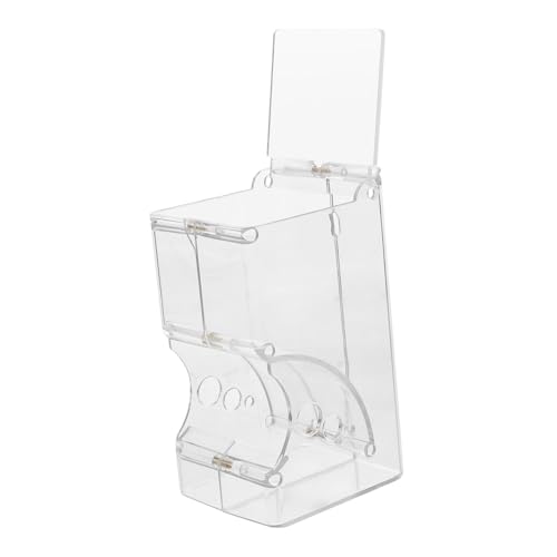 ARTSEWPLY Automatischer Futternapf aus für Kleintiere Wiederverwendbar Leicht zu Reinigen Sicher für Hamster Meerschweinchen Kaninchen und Kleine Nager Transparentes Design mit ARTSEWPLY Automatischer Futternapf aus für Kleintiere Wiederverwendbar Leicht zu Reinigen Sicher für Hamster Meerschweinchen Kaninchen und Kleine Nager Transparentes Design mit von ARTSEWPLY