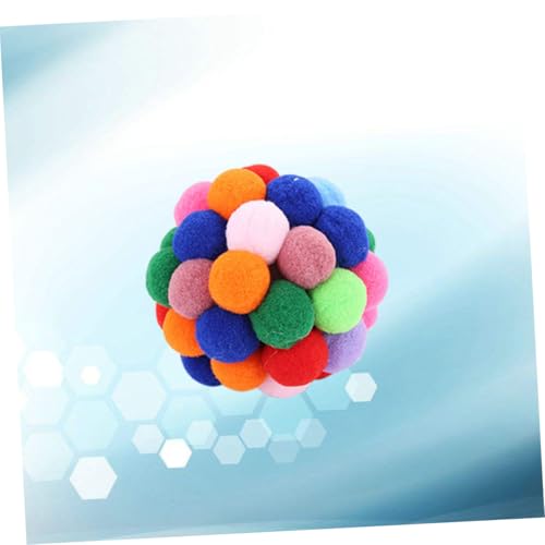 ARTSEWPLY Bunte Glocken Bälle Katzenspielzeug Kunststoff Rasselspielball mit Glocke Øcm für Katzen Interaktives für Training und Unterhaltung Haustierspielzeug Zufallsfarbe Zufällige Farbe ARTSEWPLY Bunte Glocken Bälle Katzenspielzeug Kunststoff Rasselspielball mit Glocke Øcm für Katzen Interaktives für Training und Unterhaltung Haustierspielzeug Zufallsfarbe Zufällige Farbe von ARTSEWPLY