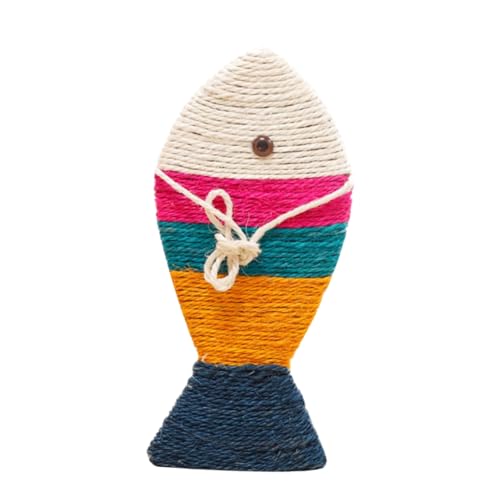 ARTSEWPLY Bunte Sisal Kratzmatte für Katzen Robustes Kratzbrett Katzen Spielmatte zum Krallen Schärfen Fördert Kratzinstinkt Schützt Möbel und Teppiche ARTSEWPLY Bunte Sisal Kratzmatte für Katzen Robustes Kratzbrett Katzen Spielmatte zum Krallen Schärfen Fördert Kratzinstinkt Schützt Möbel und Teppiche von ARTSEWPLY
