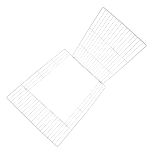 ARTSEWPLY Cat Cage Door Panel Weißes Metallgitter Inwardfolding Tür Ersatzteil für Katzenauslauf Haustierkäfig Haustiergehege Sicherer Innenbereich von ARTSEWPLY