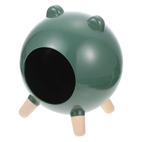 ARTSEWPLY Dekoratives Hamsterhaus aus Langlebigem Holz und Abs Geruchsfrei Privater Rückzugsort für Hamster und Meerschweinchen Verbessert Schlafqualität Kreatives Nest für Kleintiere im ARTSEWPLY Dekoratives Hamsterhaus aus Langlebigem Holz und Abs Geruchsfrei Privater Rückzugsort für Hamster und Meerschweinchen Verbessert Schlafqualität Kreatives Nest für Kleintiere im von ARTSEWPLY