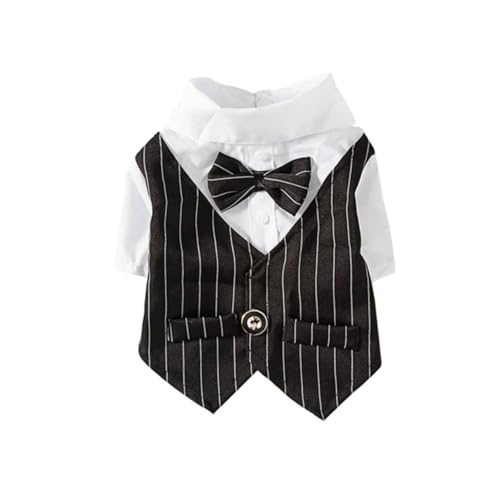 ARTSEWPLY Eleganter Haustier Hundesakko Schwarz Xs Pflegeleichtes Schnelltrocknendes Material Stilvoller Anzug mit Spitzenverzierung Bequem für Alltag und Besondere Anlässe Wie Hochzeit ARTSEWPLY Eleganter Haustier Hundesakko Schwarz Xs Pflegeleichtes Schnelltrocknendes Material Stilvoller Anzug mit Spitzenverzierung Bequem für Alltag und Besondere Anlässe Wie Hochzeit von ARTSEWPLY