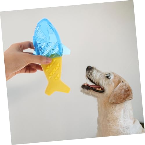 ARTSEWPLY Freezable Hundekauspielzeug TPR Material Kühlender Kauknochen für Welpen Zähne Pflege Sommer Interaktives Beißspielzeug zur Beruhigung und Zahnreinigung ARTSEWPLY Freezable Hundekauspielzeug TPR Material Kühlender Kauknochen für Welpen Zähne Pflege Sommer Interaktives Beißspielzeug zur Beruhigung und Zahnreinigung von ARTSEWPLY