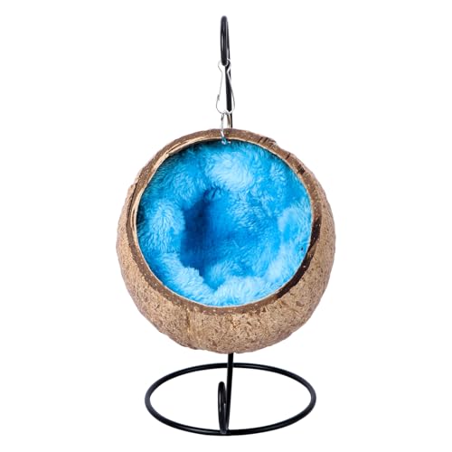 ARTSEWPLY Hängendes Meerschweinchen Nest mit Komfortpolster Langlebigem Material und Einfacher Vielseitig als Haustierbett und Spielplatz Inklusive Schaukel für Drinnen und Zufällige Farbe von ARTSEWPLY