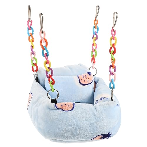 ARTSEWPLY Hamster Hängematte Hängendes Schlafbett Atmungsaktiv für Zwerghamster Ratten Chinchillas Einfach zu Montieren Kleiner Käfig Zubehör Kuscheliges Nest für Kleintiere ARTSEWPLY Hamster Hängematte Hängendes Schlafbett Atmungsaktiv für Zwerghamster Ratten Chinchillas Einfach zu Montieren Kleiner Käfig Zubehör Kuscheliges Nest für Kleintiere von ARTSEWPLY