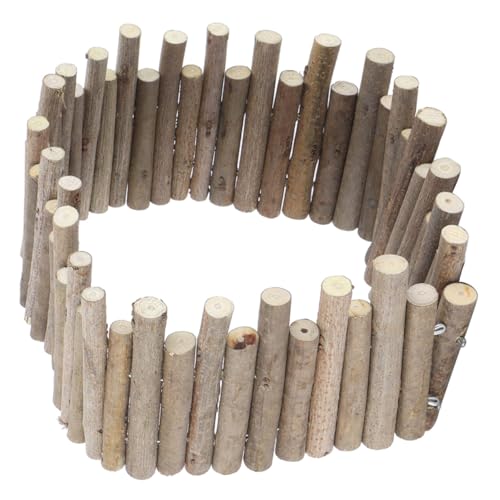 ARTSEWPLY Hamster Holzzaun Kauspielzeug Robust Natürliches Material Installieren Kleintier für Käfig und Desktop Dekoration ARTSEWPLY Hamster Holzzaun Kauspielzeug Robust Natürliches Material Installieren Kleintier für Käfig und Desktop Dekoration von ARTSEWPLY