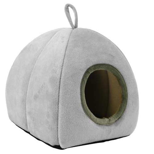 ARTSEWPLY Hamster Kuschelnest Plüsch Schlafhaus Winterbett für Kleine Haustiere Zwerghamster Warmes Geschlossenes Nest mit Weichem Material Platzsparend und Gemütlich für Privatsphäre und ARTSEWPLY Hamster Kuschelnest Plüsch Schlafhaus Winterbett für Kleine Haustiere Zwerghamster Warmes Geschlossenes Nest mit Weichem Material Platzsparend und Gemütlich für Privatsphäre und von ARTSEWPLY