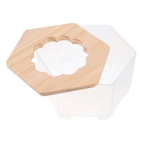 ARTSEWPLY Hamster Sandbad mit Niedlichem Design Geruchsneutraler Sandbadebehälter für Hamster und Rennmäuse Große Transparente Badewanne Geeignet als Grabungsbox und Haustier Toilette ARTSEWPLY Hamster Sandbad mit Niedlichem Design Geruchsneutraler Sandbadebehälter für Hamster und Rennmäuse Große Transparente Badewanne Geeignet als Grabungsbox und Haustier Toilette von ARTSEWPLY