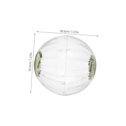 ARTSEWPLY Hamster Sports Ball Transparent mit Belüftung Laufrad für Kleine Haustiere Wie Hamster Rennmaus und Eichhörnchen Hygienisch Leicht zu Reinigen Vielseitiges Fitnessspielzeug ARTSEWPLY Hamster Sports Ball Transparent mit Belüftung Laufrad für Kleine Haustiere Wie Hamster Rennmaus und Eichhörnchen Hygienisch Leicht zu Reinigen Vielseitiges Fitnessspielzeug von ARTSEWPLY