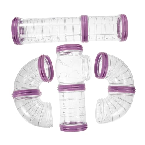 ARTSEWPLY Hamster Tunnel Außenrohr Transparentes DIY Kleintier Röhrensystem Erweiterung Käfig Zubehör Abnehmbar Einfach Zu Reinigen Für Hamster Meerschweinchen Igel und Kleine Haustiere ARTSEWPLY Hamster Tunnel Außenrohr Transparentes DIY Kleintier Röhrensystem Erweiterung Käfig Zubehör Abnehmbar Einfach Zu Reinigen Für Hamster Meerschweinchen Igel und Kleine Haustiere von ARTSEWPLY