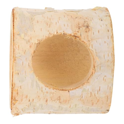 ARTSEWPLY Hamstertunnel aus Natürlichem Birkenholz Sicherer Versteck und Spielplatz für Hamster Meerschweinchen und Kleine Nager Robustes Kauspielzeug Aktivität und Wohlbefinden ARTSEWPLY Hamstertunnel aus Natürlichem Birkenholz Sicherer Versteck und Spielplatz für Hamster Meerschweinchen und Kleine Nager Robustes Kauspielzeug Aktivität und Wohlbefinden von ARTSEWPLY
