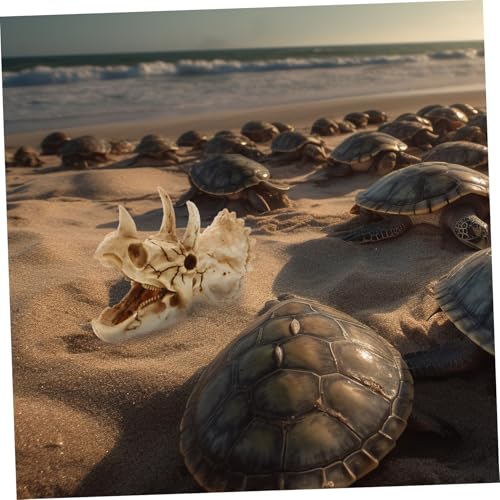 ARTSEWPLY Harz Dinosaurier Schädel Versteck Aquarium Dekoration Shrimp Versteck Fisch Höhle Resistentes Resin Material für Reptilien und Kleine Fische ARTSEWPLY Harz Dinosaurier Schädel Versteck Aquarium Dekoration Shrimp Versteck Fisch Höhle Resistentes Resin Material für Reptilien und Kleine Fische von ARTSEWPLY