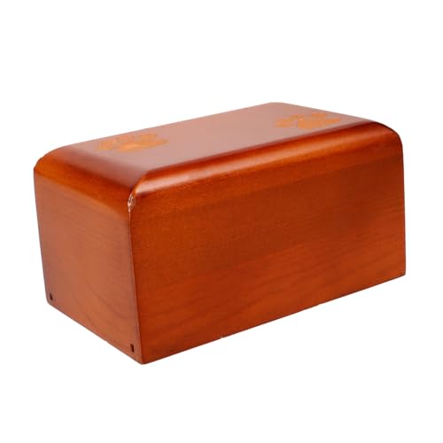 ARTSEWPLY Holz Urne für Haustierasche Kleine Langlebige Hund Urne aus Holz Sichere Aufbewahrung für Tierasche nach Einäscherung Design für Hunde und Katzen ARTSEWPLY Holz Urne für Haustierasche Kleine Langlebige Hund Urne aus Holz Sichere Aufbewahrung für Tierasche nach Einäscherung Design für Hunde und Katzen von ARTSEWPLY