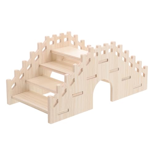 ARTSEWPLY Holzleiter für Kleintiere Stabiles Kletterspielzeug aus Massivholz Geeignet als Hamster Kletterleiter und Ratten Spielbrücke Fördert Bewegung und Gesundheit für Hamster ARTSEWPLY Holzleiter für Kleintiere Stabiles Kletterspielzeug aus Massivholz Geeignet als Hamster Kletterleiter und Ratten Spielbrücke Fördert Bewegung und Gesundheit für Hamster von ARTSEWPLY