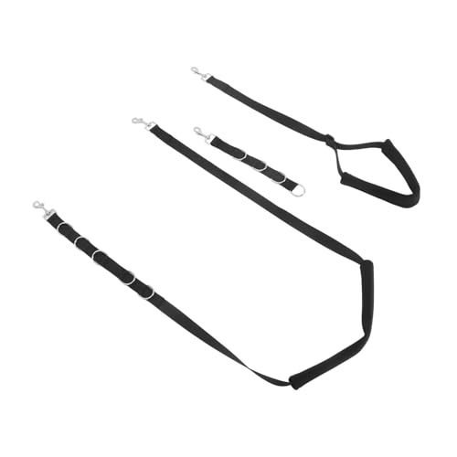 ARTSEWPLY Hundepflege Ergonomischer Badeleine Verstellbaren Grooming Halterungen für Tisch und Schwarzem Bauchgurt Passend für Hunderassen für Sicheres Hundebaden und Pflege zu Hause von ARTSEWPLY