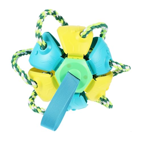 ARTSEWPLY Hundespielzeug Fliegender Ball Robustes Outdoor Wurfspielzeug für Hunde Welpen Interaktives Pet Fetch Toy Gelb blau zur Beschäftigung und Natürlicher Instinkte ARTSEWPLY Hundespielzeug Fliegender Ball Robustes Outdoor Wurfspielzeug für Hunde Welpen Interaktives Pet Fetch Toy Gelb blau zur Beschäftigung und Natürlicher Instinkte von ARTSEWPLY