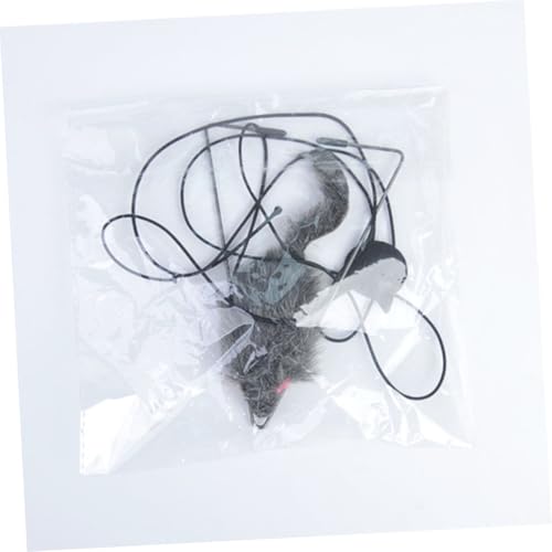 ARTSEWPLY Interaktives Katzenspielzeug mit Dreieckigem Aufhängehaken Robustes Kitten Beweglicher Maus Leicht und Tragbar für Katzenaktivität und Gesundes zu Hause ARTSEWPLY Interaktives Katzenspielzeug mit Dreieckigem Aufhängehaken Robustes Kitten Beweglicher Maus Leicht und Tragbar für Katzenaktivität und Gesundes zu Hause von ARTSEWPLY