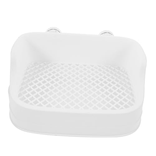 ARTSEWPLY Kaninchen Toilette Trainingsbox aus Langlebigem Geruchsneutralem Material mit Niedrigem Zugang für Kaninchen Meerschweinchen Hamster und Kleintiere Praktische Wiederverwendbare ARTSEWPLY Kaninchen Toilette Trainingsbox aus Langlebigem Geruchsneutralem Material mit Niedrigem Zugang für Kaninchen Meerschweinchen Hamster und Kleintiere Praktische Wiederverwendbare von ARTSEWPLY