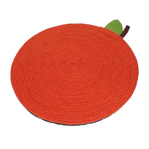 ARTSEWPLY Katzenkratzmatte Orangendesign Dekoratives Kratzspielzeug Langlebige Kratzunterlage für Wohnungskatzen Schützt Möbel und Teppiche Leicht und für Katzenklauenpflege und Spielspaß ARTSEWPLY Katzenkratzmatte Orangendesign Dekoratives Kratzspielzeug Langlebige Kratzunterlage für Wohnungskatzen Schützt Möbel und Teppiche Leicht und für Katzenklauenpflege und Spielspaß von ARTSEWPLY