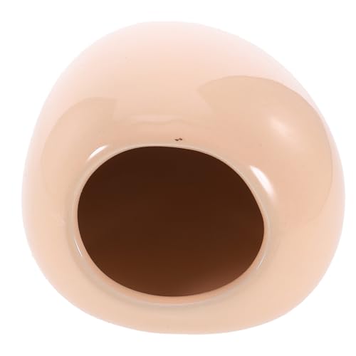 ARTSEWPLY Keramik Haustierbett mit Kühlfunktion Robustes Hamster Versteck und Schlafnest Leicht Waschbar für Zwerghamster Meerschweinchen und Kleine Nager Zufällige Farbe Zufällige Farbe von ARTSEWPLY