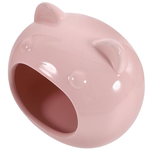 ARTSEWPLY Keramik Haustierversteck für Hamster und Kleintiere Kleines Leichtes Robustes Versteckhaus in Zartem Rosa Komfortables Schlafhaus und Rückzugsort für Zwerghamster Mäuse und Igel ARTSEWPLY Keramik Haustierversteck für Hamster und Kleintiere Kleines Leichtes Robustes Versteckhaus in Zartem Rosa Komfortables Schlafhaus und Rückzugsort für Zwerghamster Mäuse und Igel von ARTSEWPLY
