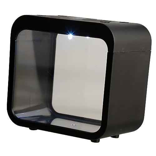 ARTSEWPLY Kleines Transparentes Aquarium mit Farben LED Beleuchtung Abnehmbar Vielseitig als Betta Laichkasten und Dekorativer Fischzucht Tank für Zuhause und Büro ARTSEWPLY Kleines Transparentes Aquarium mit Farben LED Beleuchtung Abnehmbar Vielseitig als Betta Laichkasten und Dekorativer Fischzucht Tank für Zuhause und Büro von ARTSEWPLY