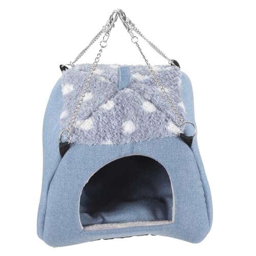 ARTSEWPLY Kleintier Hängematte Schlafnest aus Verschleißfestem Material Kleines Hamster Versteck und Chinchilla Haus Atmungsaktiv Komfortabel Geeignet für Hamster Ratten Meerschweinchen und von ARTSEWPLY