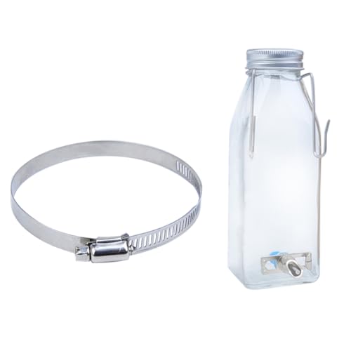 ARTSEWPLY Kleintier Trinkflasche Auslaufsicher Hängend für Hamster Kaninchen Meerschweinchen Bpa Frei Praktisch Langlebig Platzsparend Haustier Wasserspender von ARTSEWPLY