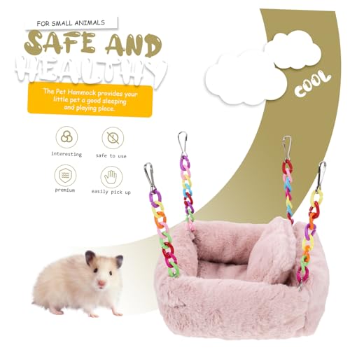 ARTSEWPLY Kuschelweiche Baumwoll hängematte für Hamster und Kleintiere Atmungsaktiv Kratzfest Bequemes Versteck für Meerschweinchen Ratten und Kleine Nager Einfach im Käfig zu Befestigen S ARTSEWPLY Kuschelweiche Baumwoll hängematte für Hamster und Kleintiere Atmungsaktiv Kratzfest Bequemes Versteck für Meerschweinchen Ratten und Kleine Nager Einfach im Käfig zu Befestigen S von ARTSEWPLY