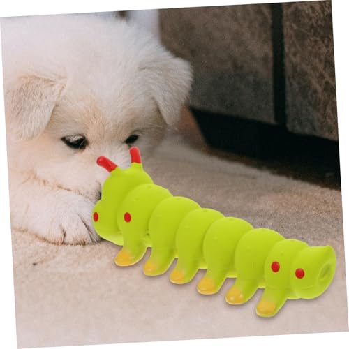 ARTSEWPLY Latex Hundespielzeug Squeaky Insekten Form Interaktiv Mittelgroße Hunde Stressabbau Robust Kauspielzeug Gelb Cartoon Welpen von ARTSEWPLY