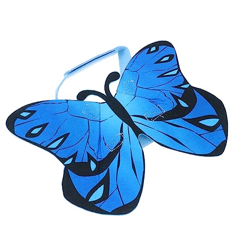 ARTSEWPLY Leichtes Halloween Haustierkostüm Schmetterlingsform Kreatives Katzenoutfit Farbenfrohe Komfortable Kleidung für Kleine Katzen Perfektes Cosplay für Festliche Fotografie von ARTSEWPLY