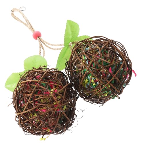 ARTSEWPLY Papageien Kauspielzeug zum Aufhängen Robustes Foraging aus Sicherem Material Geeignet für Wellensittiche Sittiche und Andere Vögel zur Beschäftigung und Stressreduktion ARTSEWPLY Papageien Kauspielzeug zum Aufhängen Robustes Foraging aus Sicherem Material Geeignet für Wellensittiche Sittiche und Andere Vögel zur Beschäftigung und Stressreduktion von ARTSEWPLY
