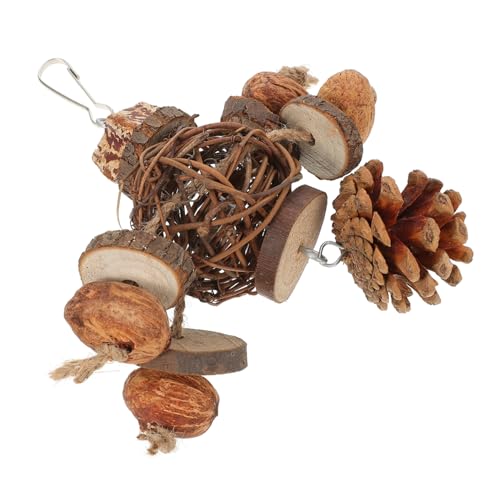 ARTSEWPLY Papageienspielzeug aus Langlebigem Beißfestem Material Interaktives Vogelspielzeug für Käfigvögel Sicherer Kauspielspaß Geeignet für Papageienarten und Kleinvögel ARTSEWPLY Papageienspielzeug aus Langlebigem Beißfestem Material Interaktives Vogelspielzeug für Käfigvögel Sicherer Kauspielspaß Geeignet für Papageienarten und Kleinvögel von ARTSEWPLY