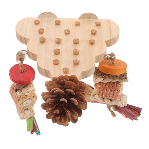 ARTSEWPLY Papageienständer aus Holz mit Schraubbefestigung Robustes Kauspielzeug Sitzplattform und Kletterhilfe Natürlicher Vogelsitz für Wellensittiche Nymphensittiche und Kleine Vögel ARTSEWPLY Papageienständer aus Holz mit Schraubbefestigung Robustes Kauspielzeug Sitzplattform und Kletterhilfe Natürlicher Vogelsitz für Wellensittiche Nymphensittiche und Kleine Vögel von ARTSEWPLY
