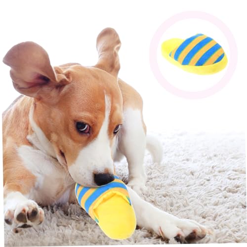 ARTSEWPLY Plüsch Hundekauspielzeug in Hausschuhform Beißfestes Welpen Zahnungsspielzeug Interaktives Quietschspielzeug für Kleine Hunde Fördert Gesunde Zahnentwicklung und Spielerische ARTSEWPLY Plüsch Hundekauspielzeug in Hausschuhform Beißfestes Welpen Zahnungsspielzeug Interaktives Quietschspielzeug für Kleine Hunde Fördert Gesunde Zahnentwicklung und Spielerische von ARTSEWPLY